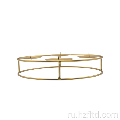 Golden Wire New Technology Light Candle Holder